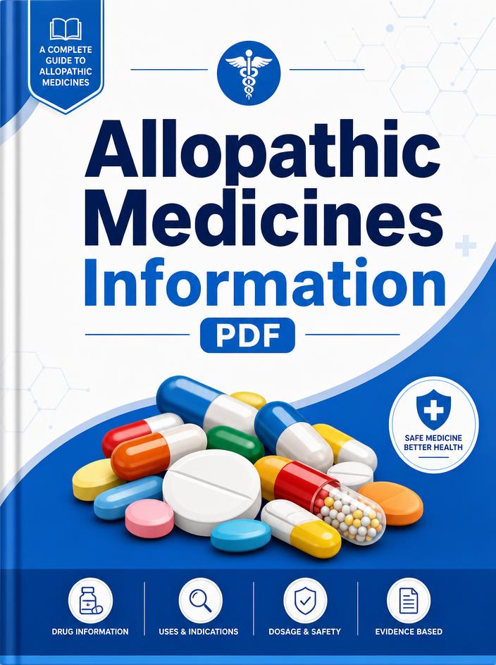 Allopathic Medicines Info PDF cover