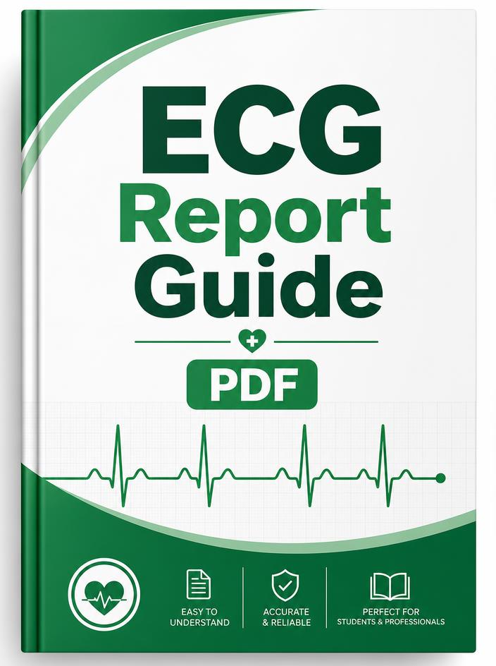 ECG Report Guide PDF cover