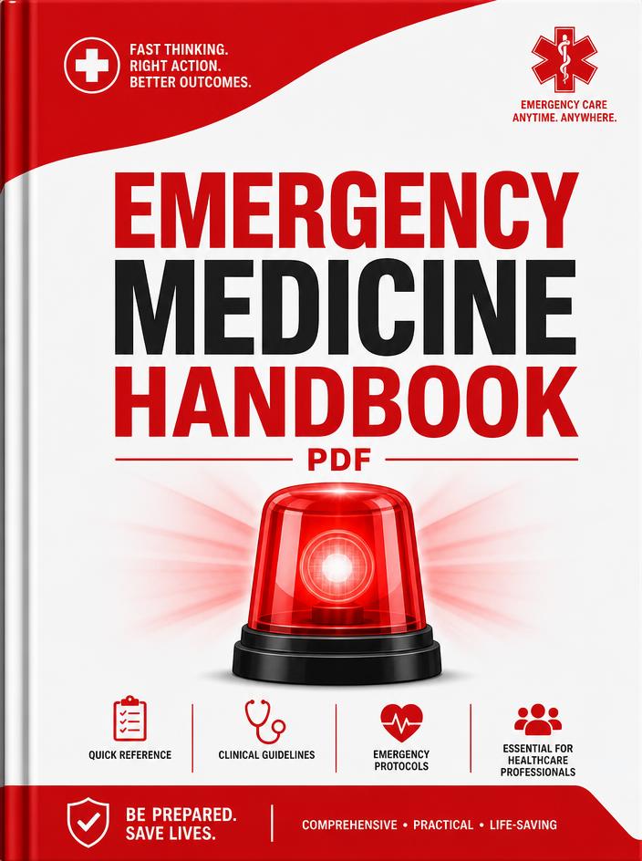 Emergency Medicine Handbook PDF cover